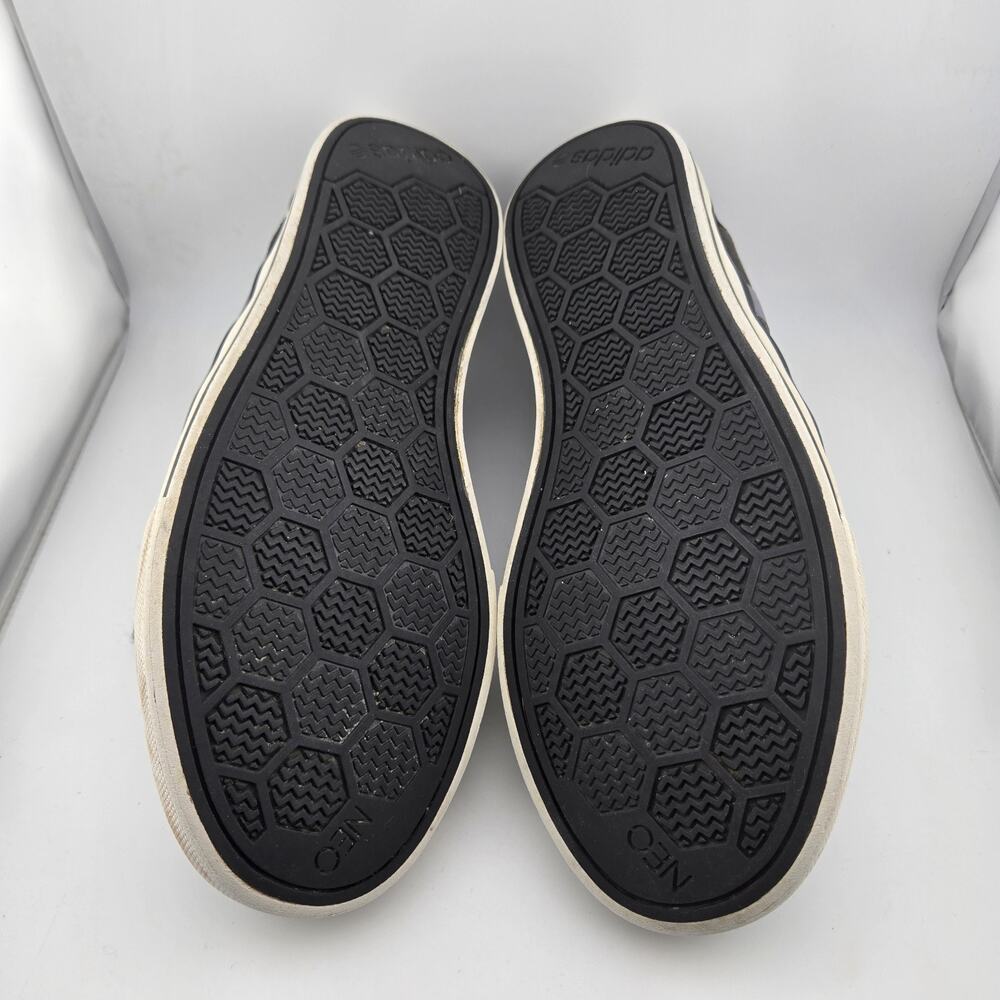 Adidas NEO Mens Size 10 Black Canvas Low Top Sneakers Skate Shoes F38133 11/13 - Picture 10 of 14